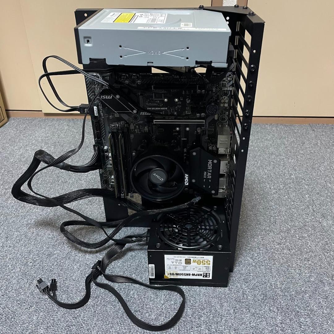 Ryzen3 3200G DDR4 16GB 550w オープンフレームキット