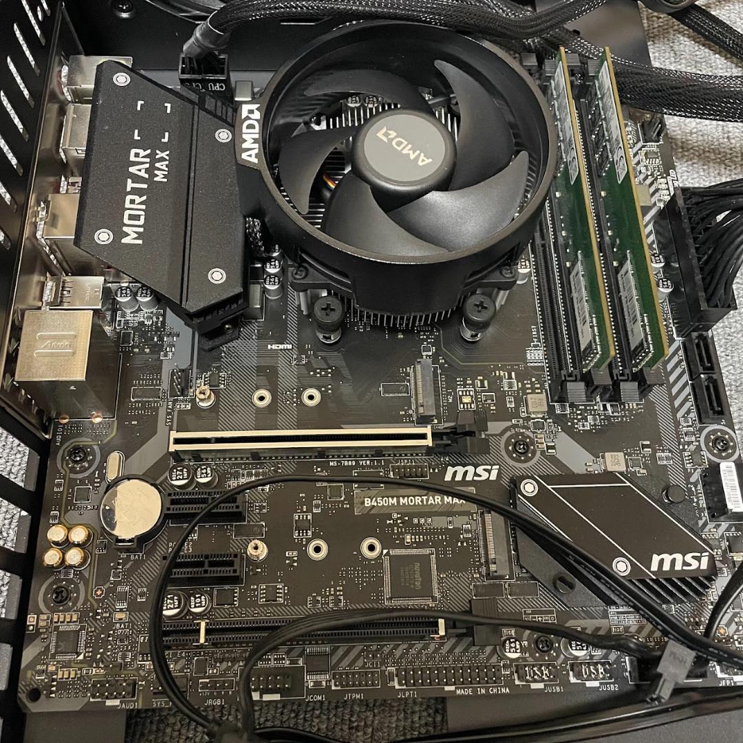 Ryzen3 3200G DDR4 16GB 550w オープンフレームキット