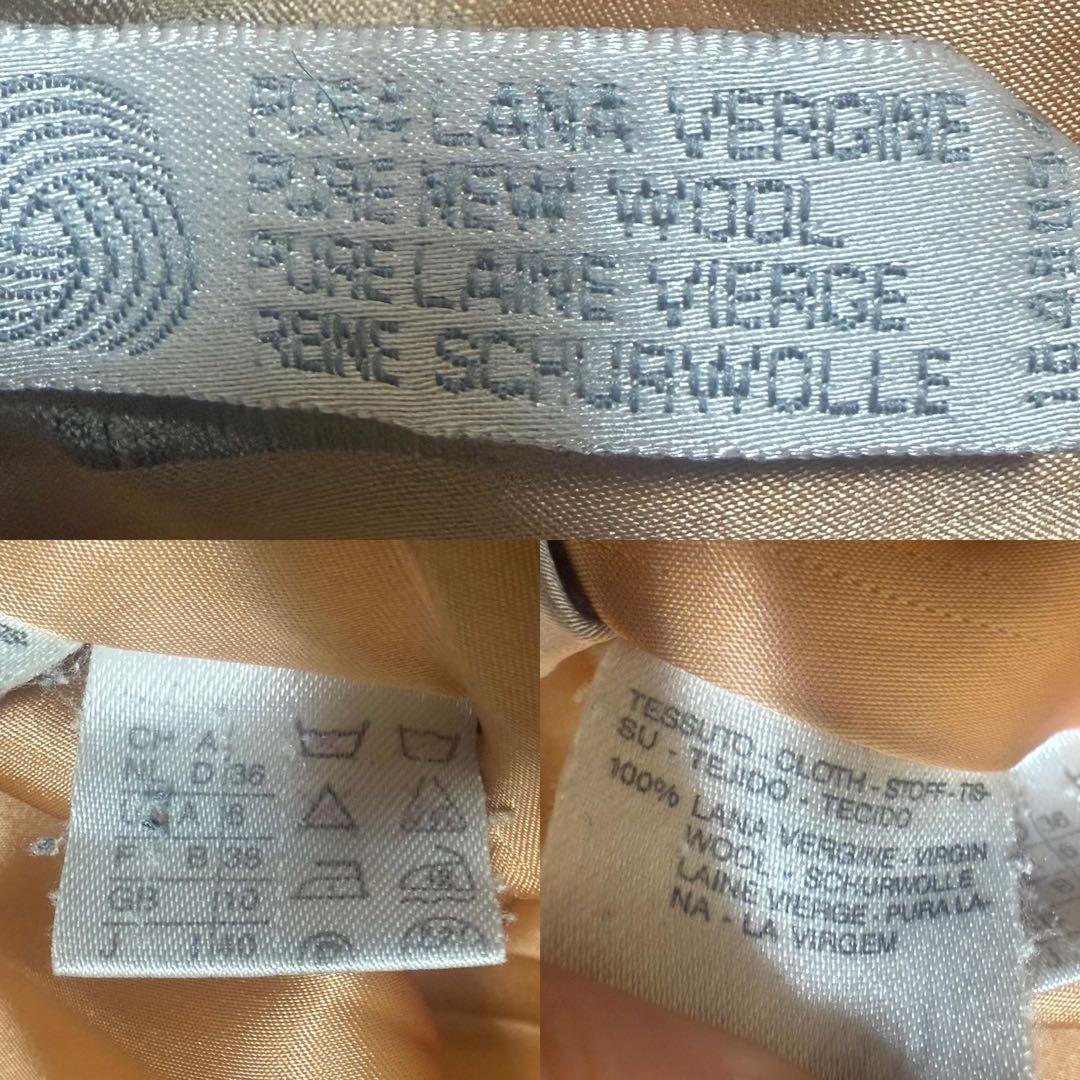 最高級白タグ/ラナウール✨マックスマーラ コート キャメル 40 ダブルブレスト