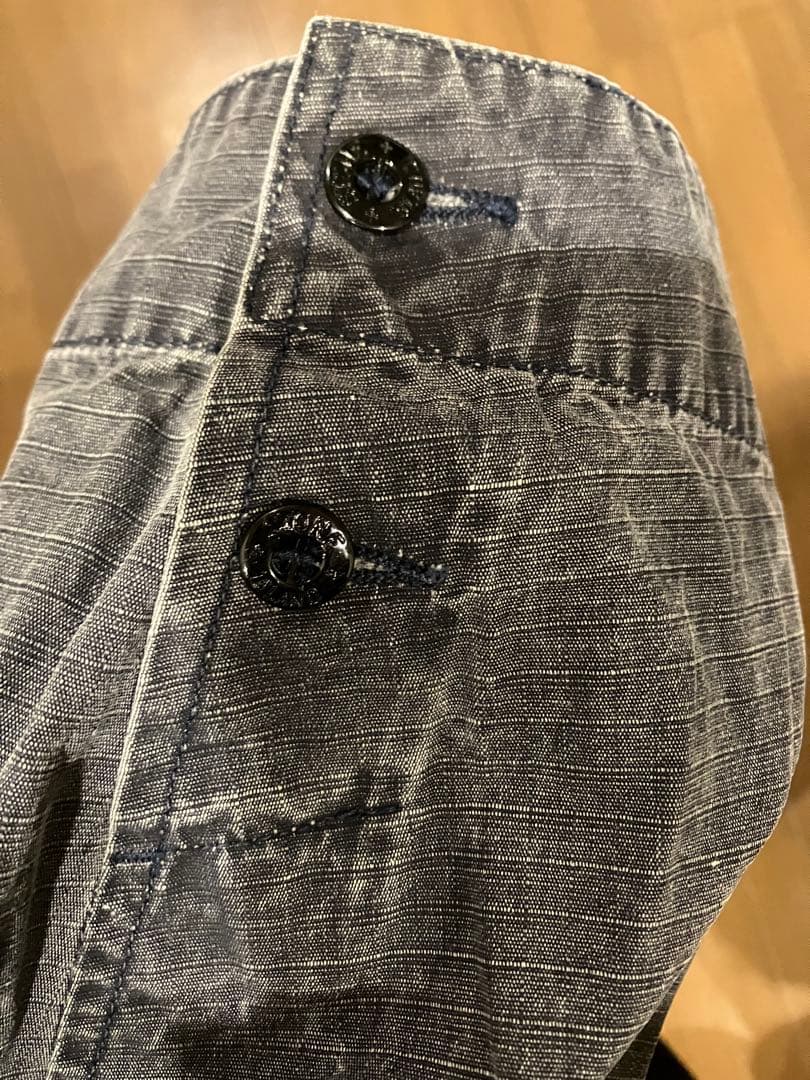 80'sストーンアイランド カーペンタージャケット グリーンエッジ/カバーオール