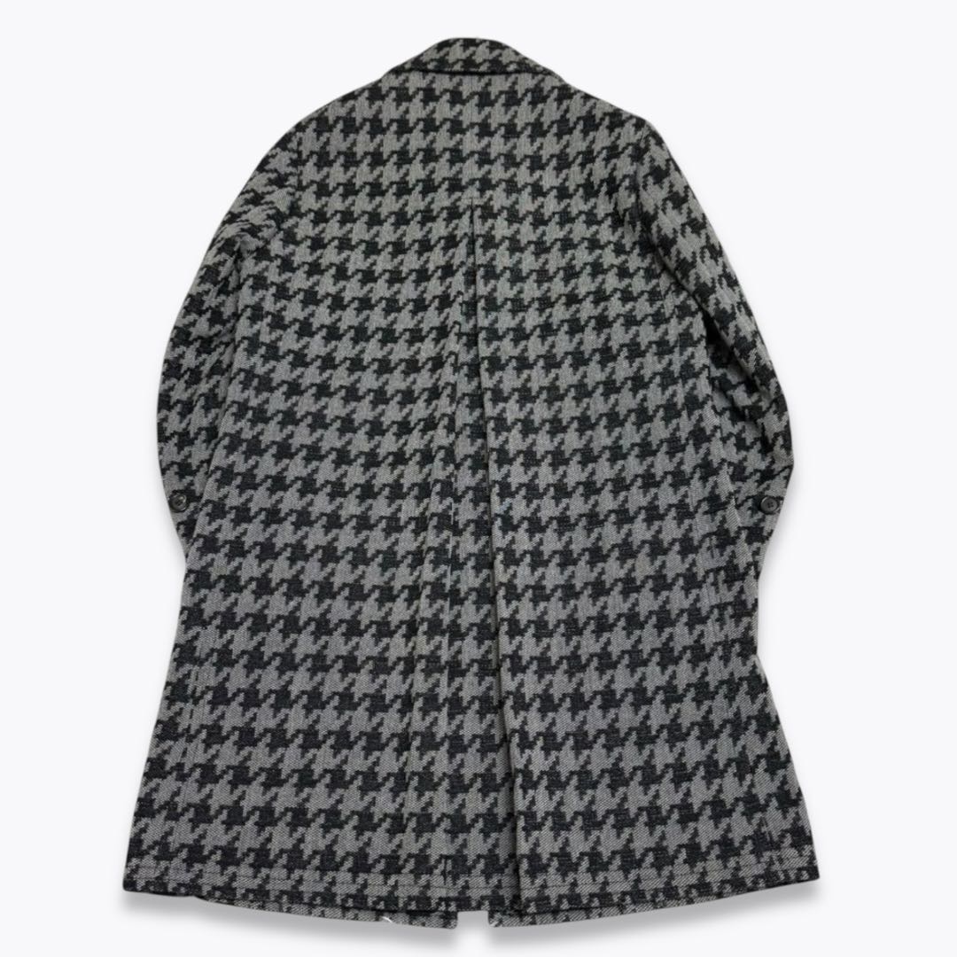 【専用】ガブリエレパジーニ 千鳥柄 チェスターコート ピンバッジ付 ウール 44