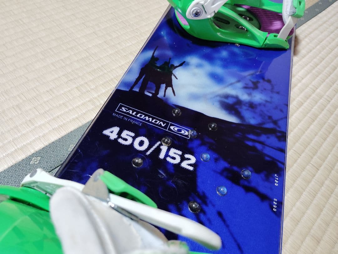 【送料込み】サロモン152cmバインHEAD　Wax済