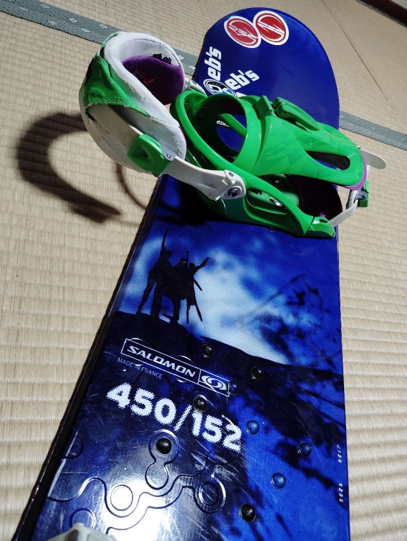 【送料込み】サロモン152cmバインHEAD　Wax済