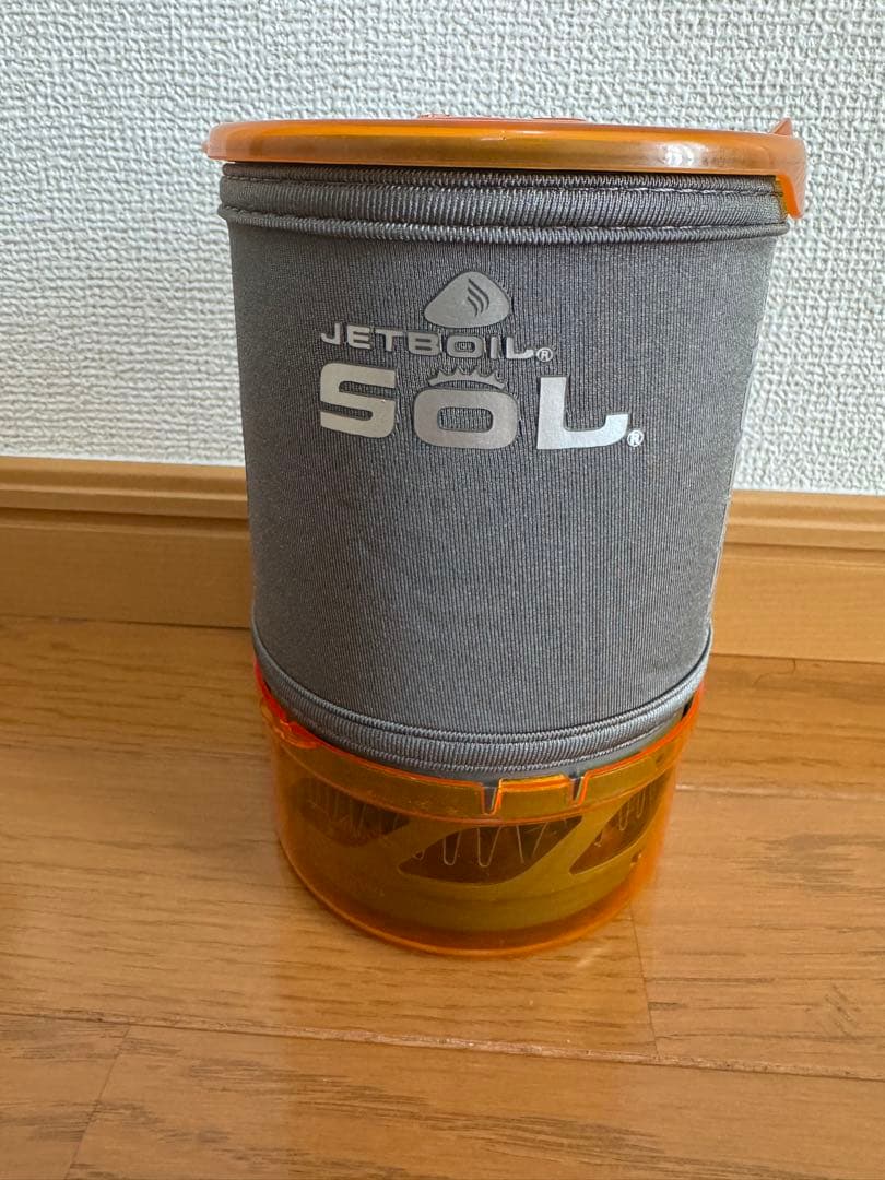 JETBOIL SOL アウトドア調理器具 グレー/オレンジ