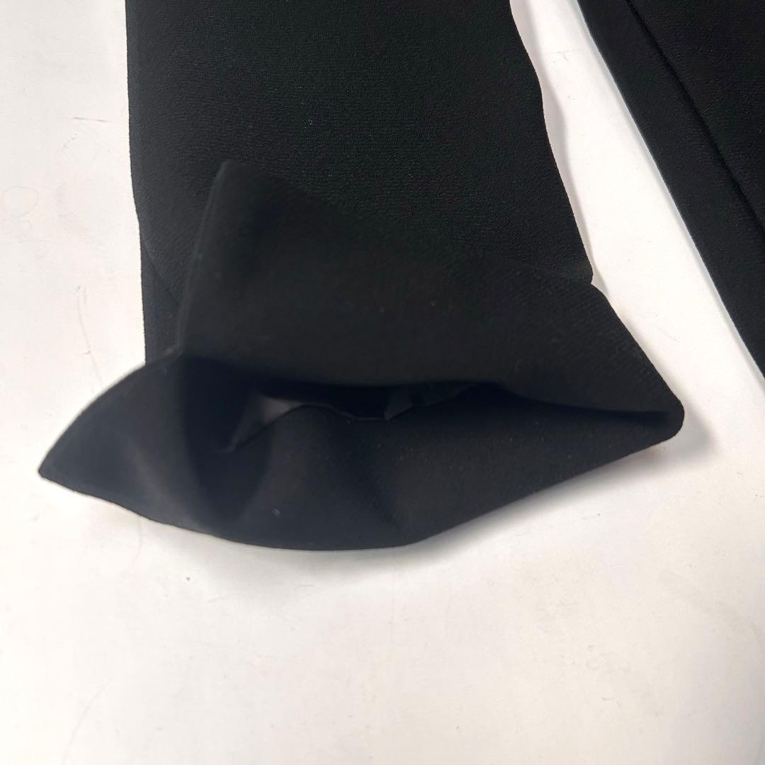 タグ付き新品 東京ソワール ノーカラーロングコート ジャケット フォーマル 黒