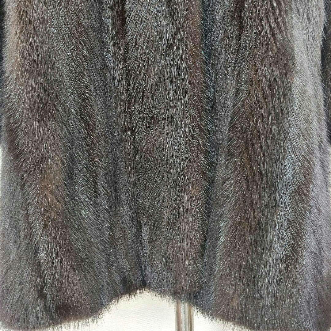 美品　SAGAミンク　ファーコート　9　ランブルトン　Onward　ネームあり