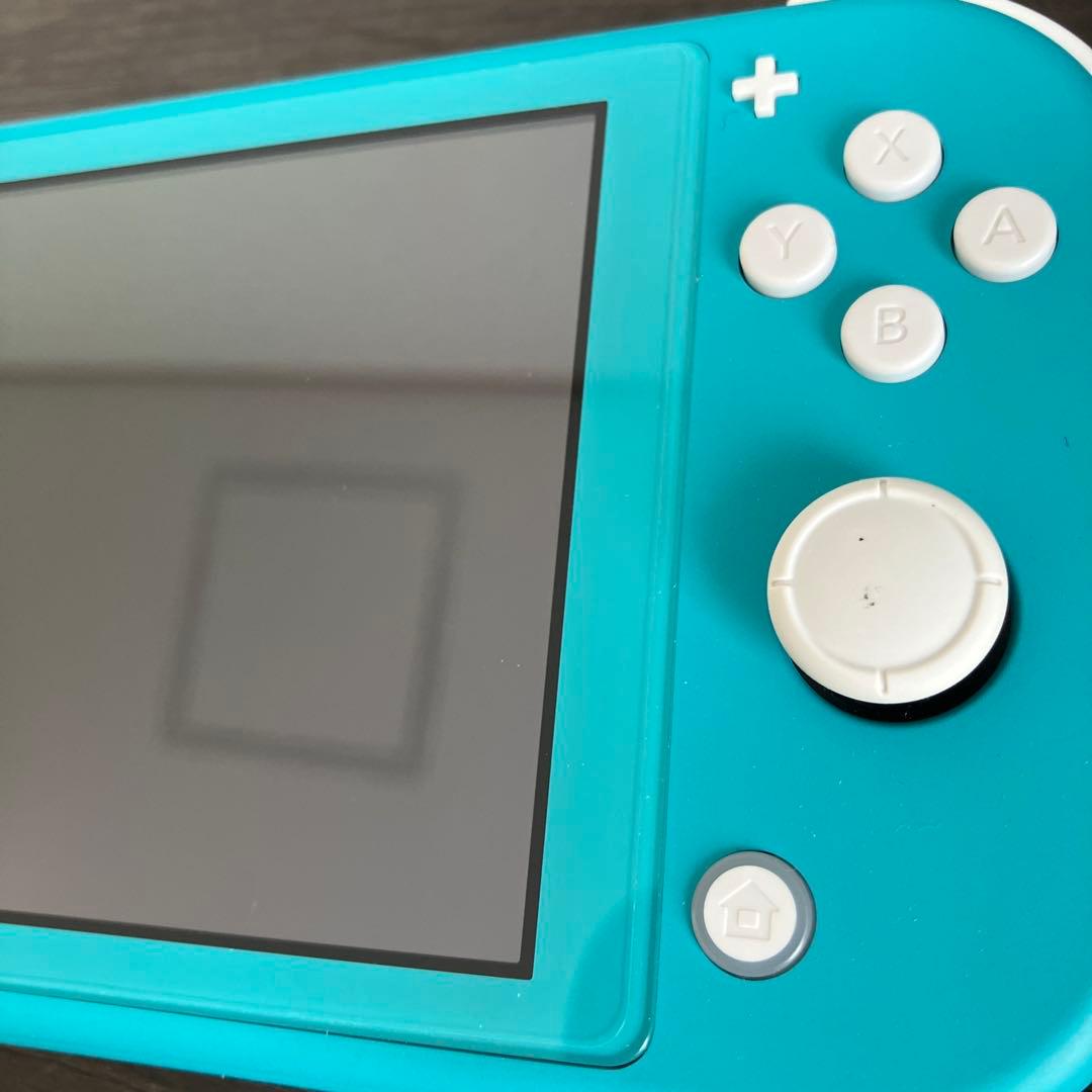 Nintendo Switch Lite ターコイズ 本体 充電器付き　箱無し