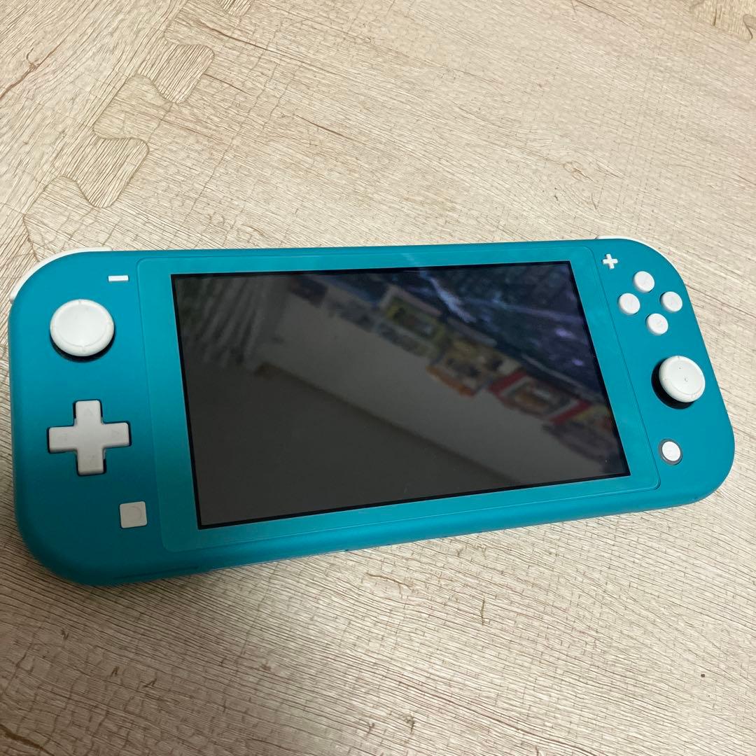 Nintendo Switch Lite ターコイズ 本体 充電器付き　箱無し