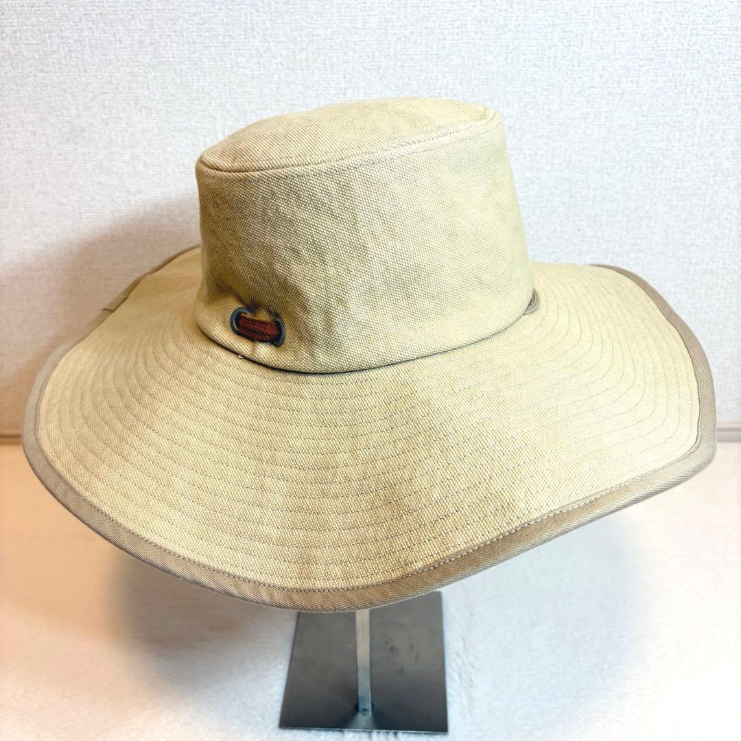 美品　45R 45rpm 4号帆布 つば広ハット