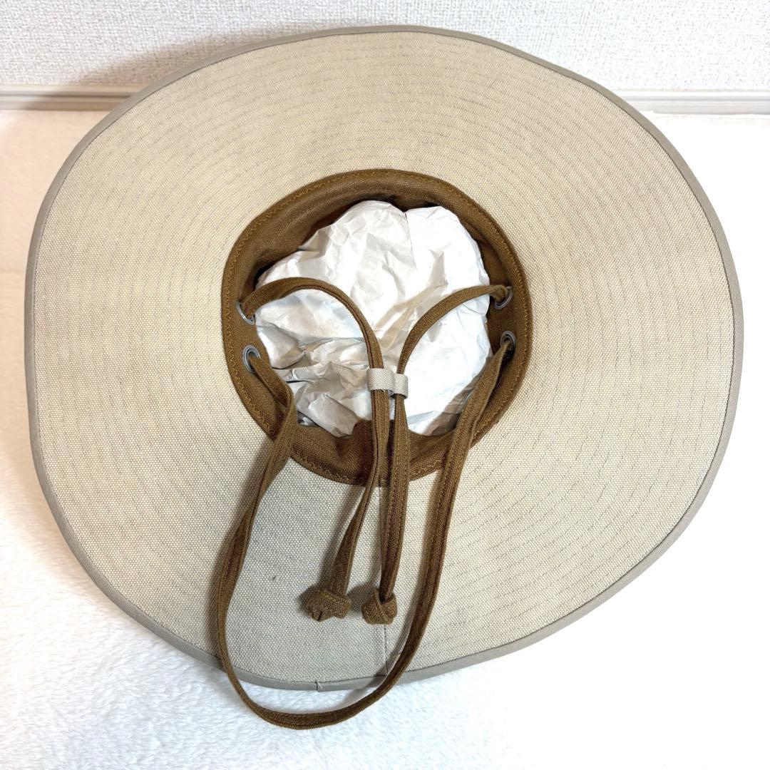 美品　45R 45rpm 4号帆布 つば広ハット