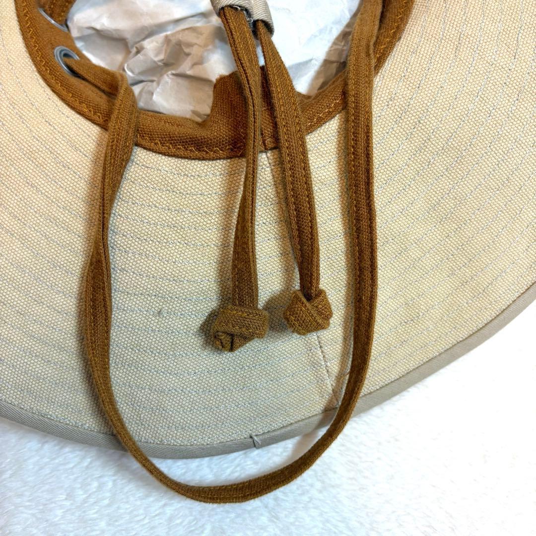 美品　45R 45rpm 4号帆布 つば広ハット