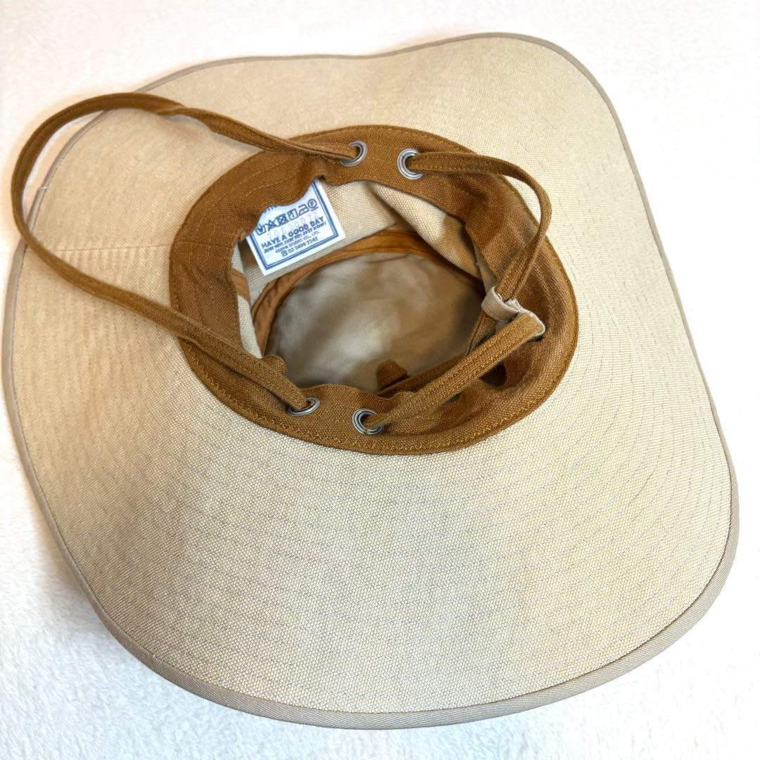 美品　45R 45rpm 4号帆布 つば広ハット