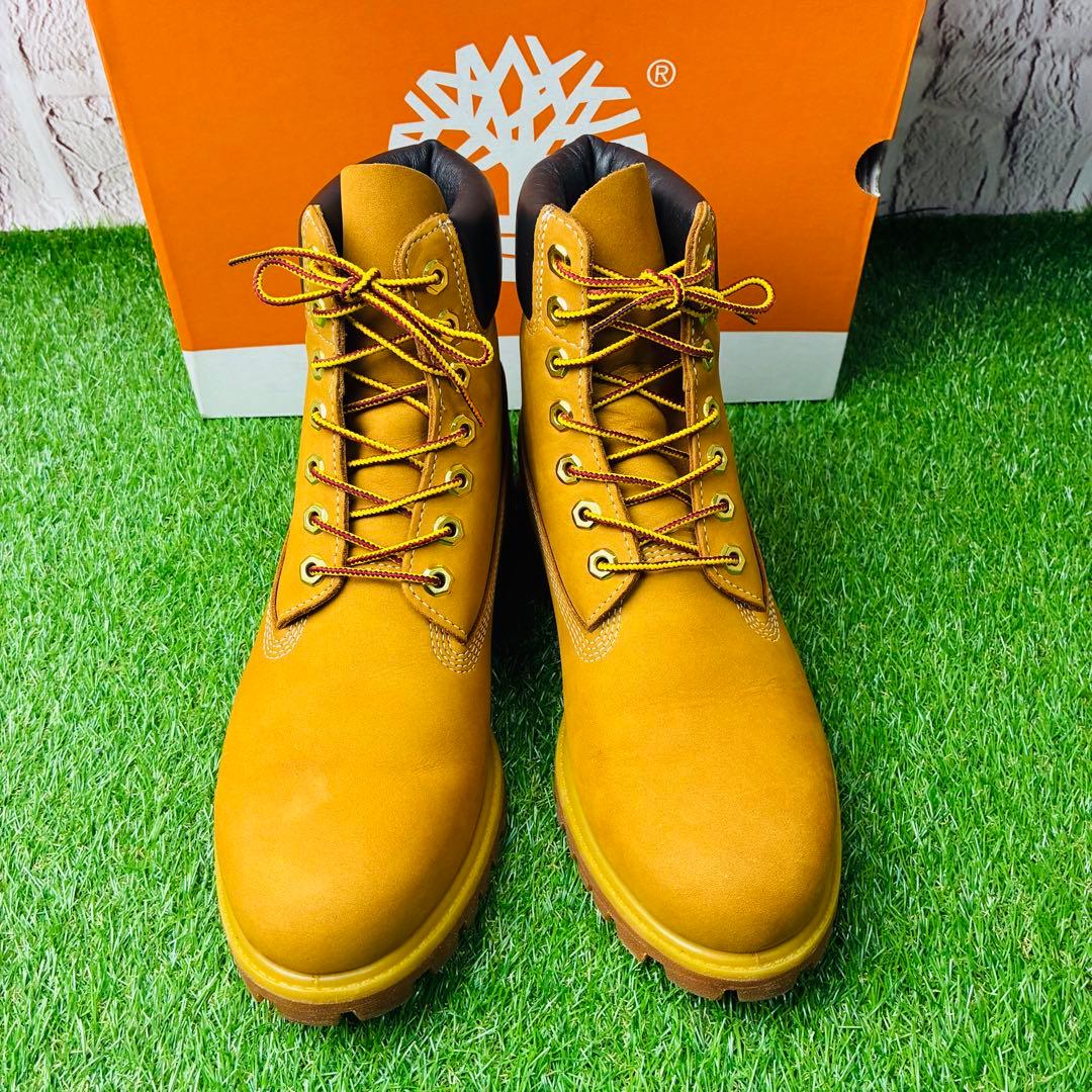 【試着のみ・箱付き】ティンバーランド 6インチプレミアムブーツ 防水 9(27)