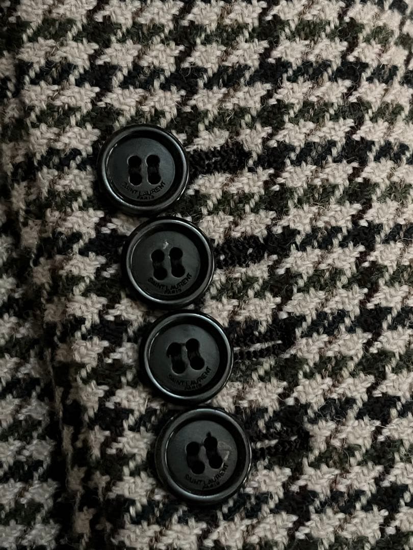 2021 サンローランパリ　ハウンドトゥース　ジャケット　滝沢真紀子さん着用34