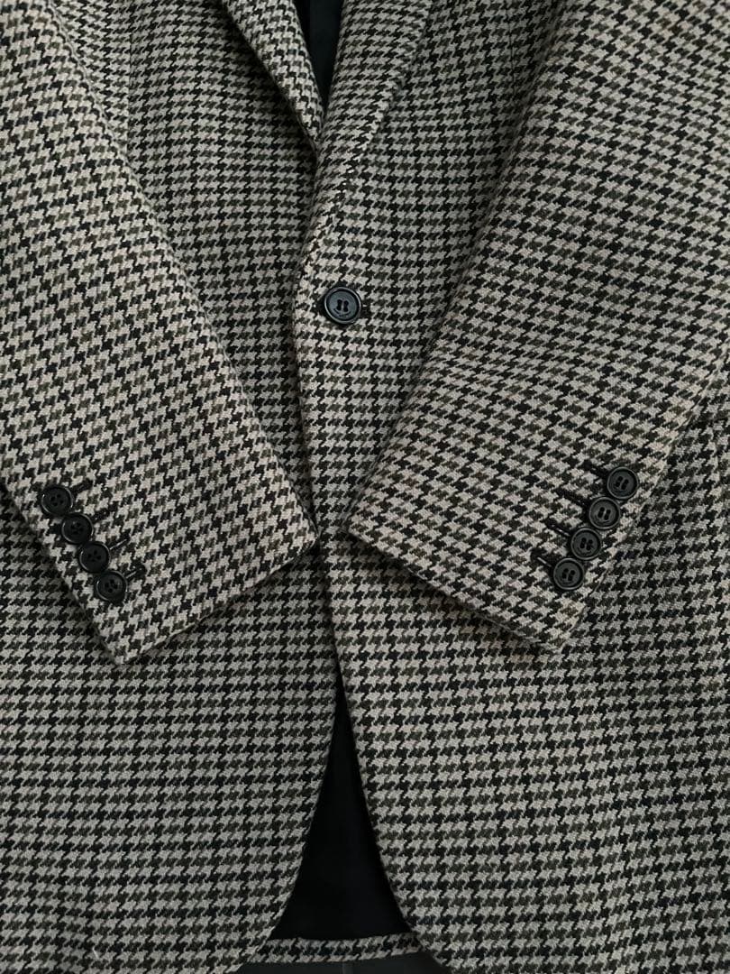 2021 サンローランパリ　ハウンドトゥース　ジャケット　滝沢真紀子さん着用34