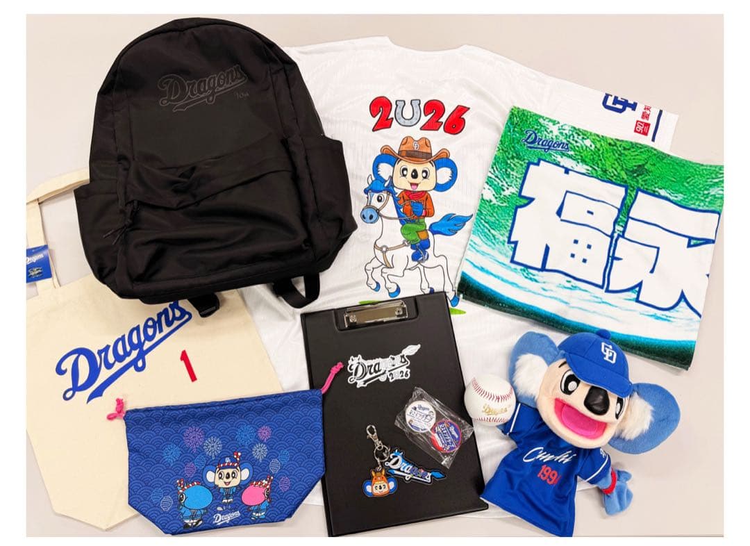 中日ドラゴンズ　福袋　抜き取り等一切無し