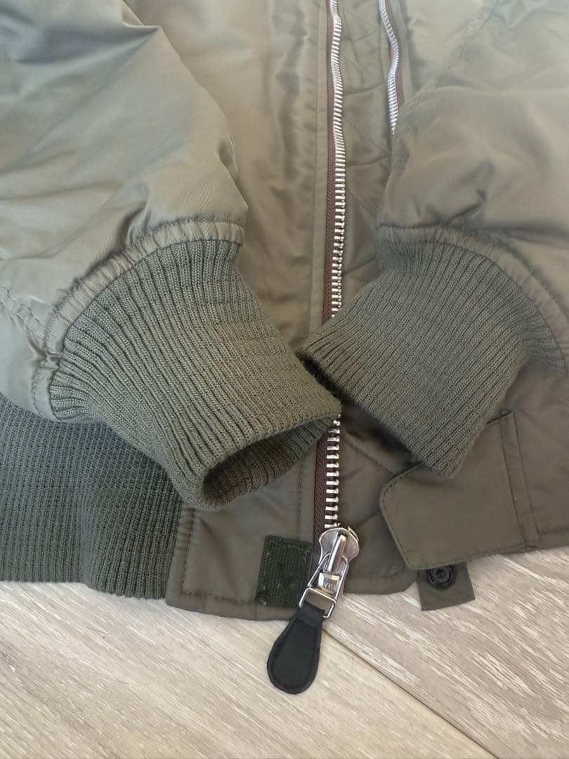 SIMPSON MA-1ジャケット Mサイズ オリーブグリーン