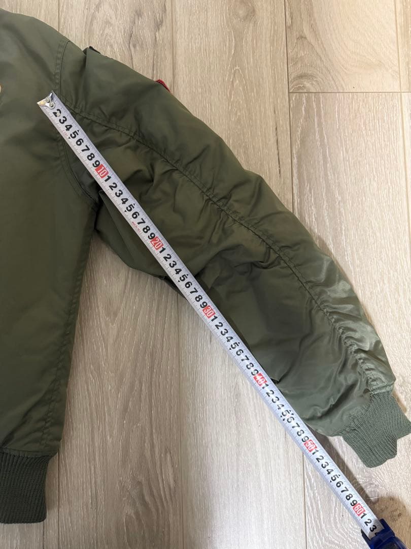 SIMPSON MA-1ジャケット Mサイズ オリーブグリーン