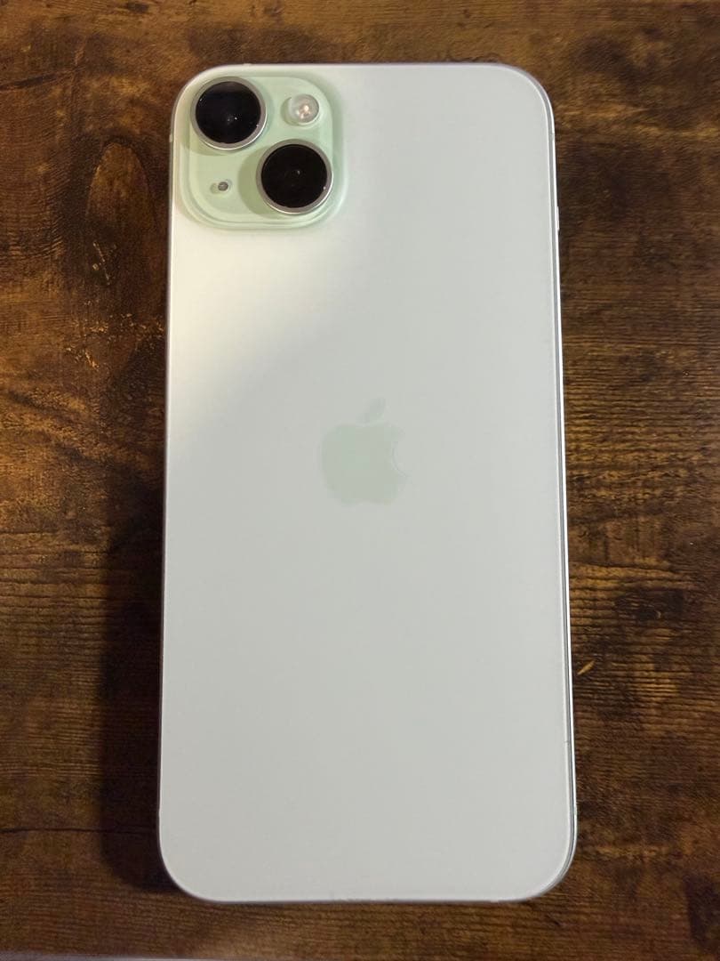 【美品】Apple iPhone 15 Puls 256GB グリーン