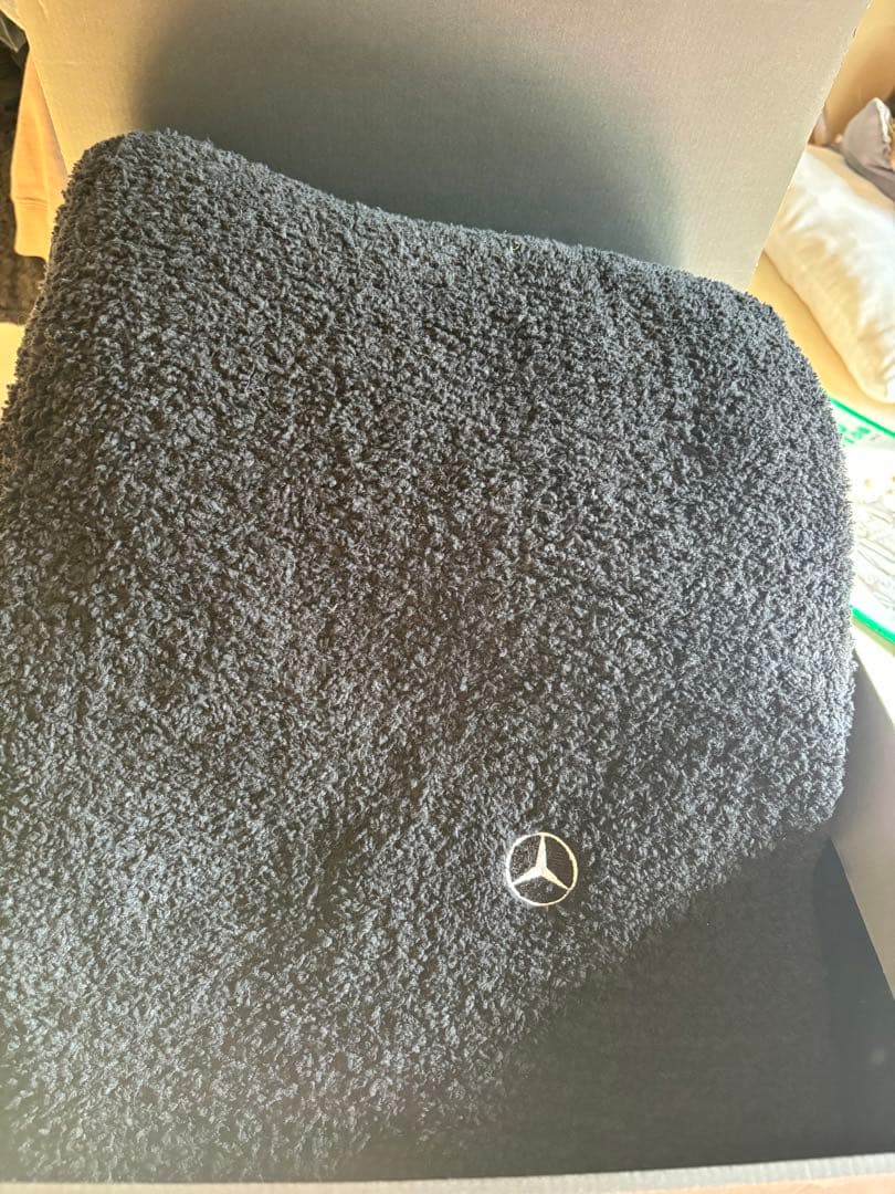 新品】【未使用】◼︎ メルセデスベンツ＆カシウエア コラボ★ブランケット
