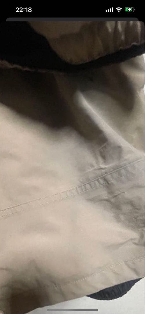 uss2スノボードウェア ベージュ