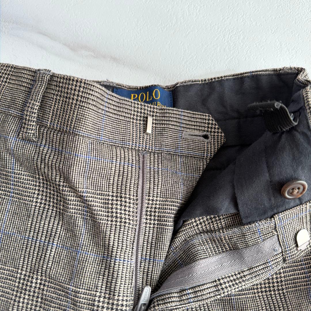 高級 ラルフローレン4点セット フォーマル 120 スーツ ブレ ネイビー