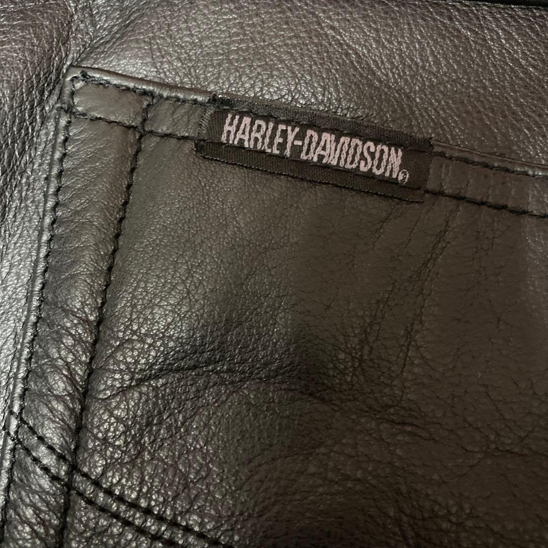 HARLEY DAVIDSON 牛革レザーパンツ