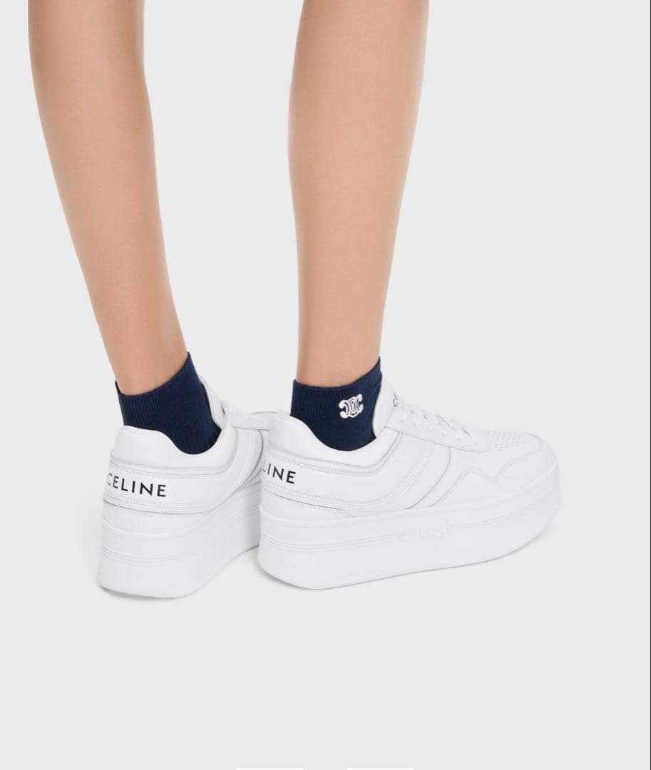 【新品未使用】CELINE ブロックスニーカー　39サイズ