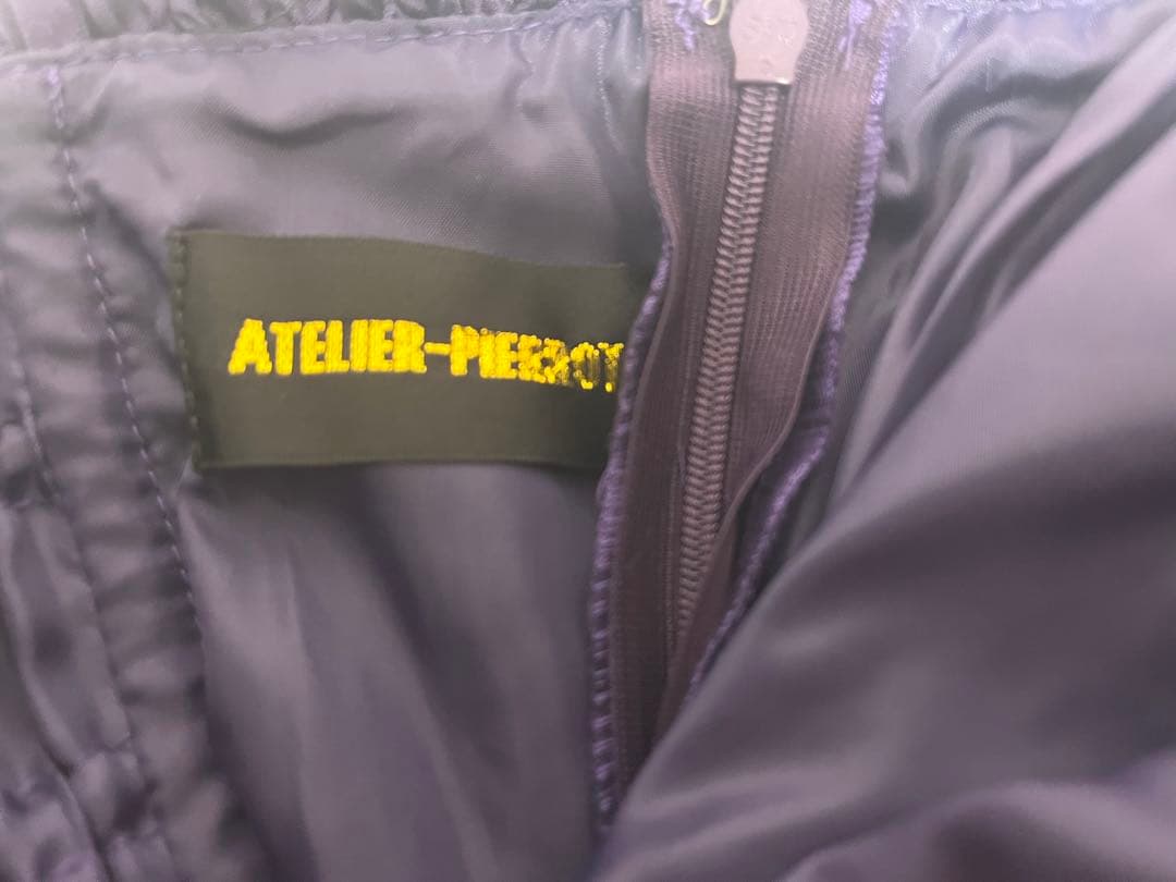 新品【ATELIER PIERROT】　ミニコルセットワンピース　パープル