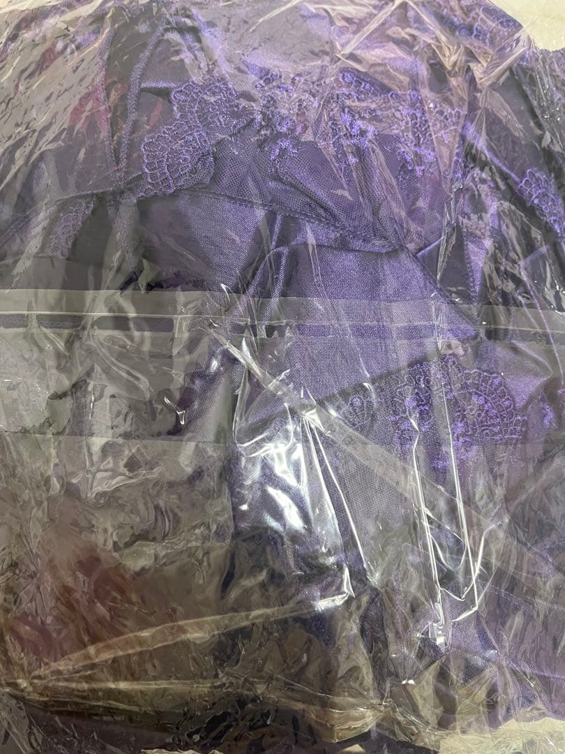 新品【ATELIER PIERROT】　ミニコルセットワンピース　パープル