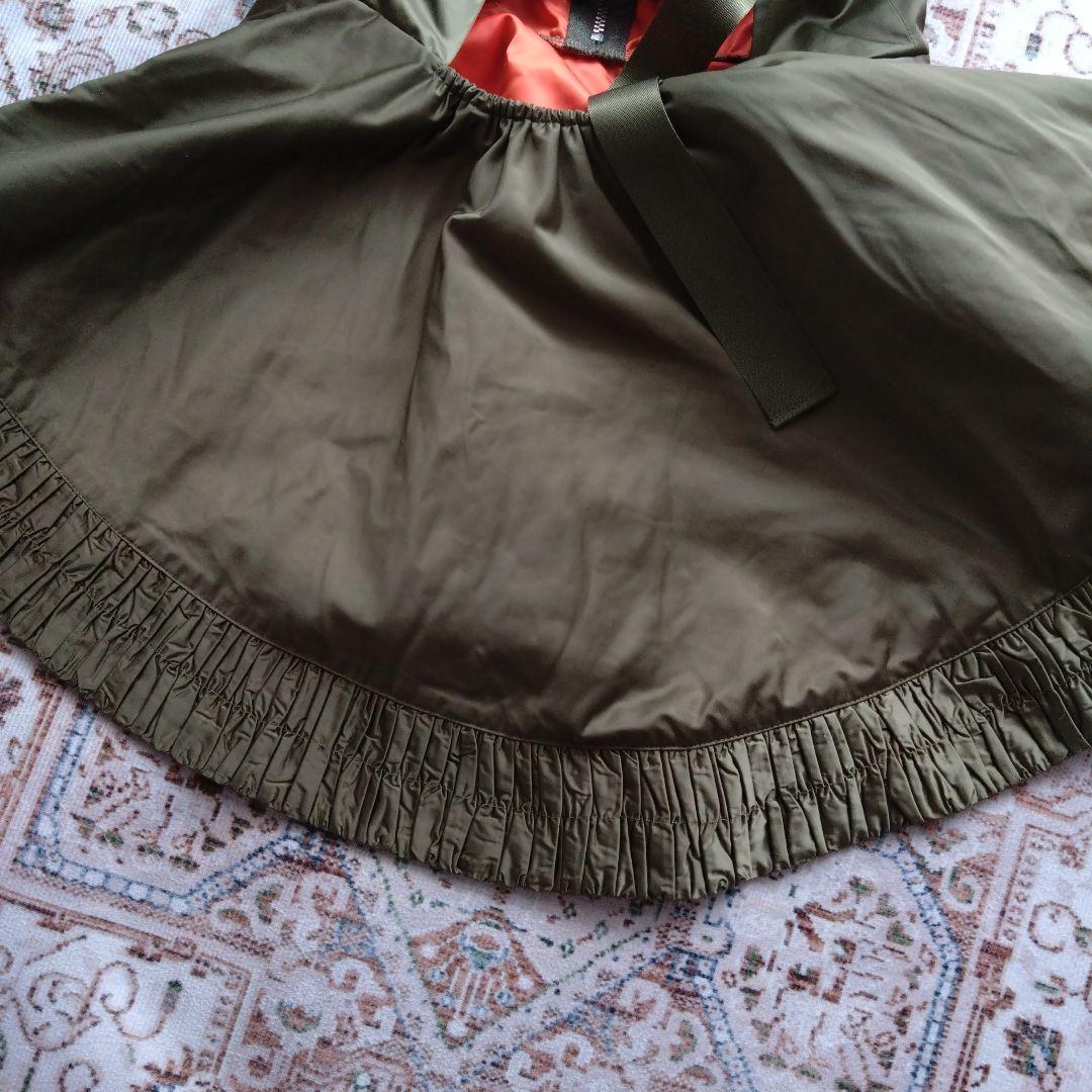 【タグ付】poppy tokyo ミリタリーフレアチュニック