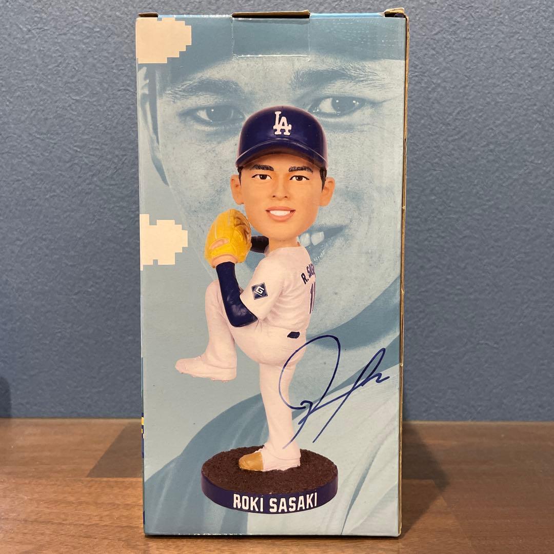 【先着4万人】8/4 球場配布品 佐々木朗希 ドジャースボブルヘッド MLB