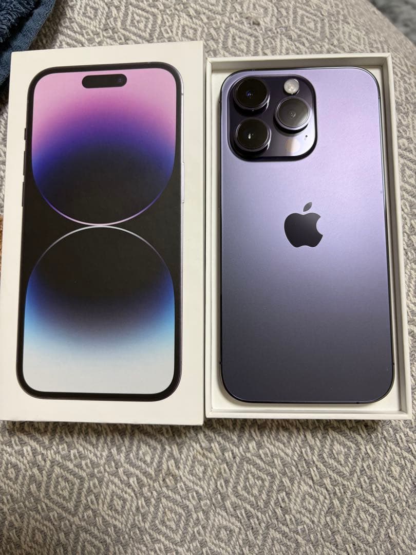 七*猫様 iPhone14 pro 256g ディープパープル