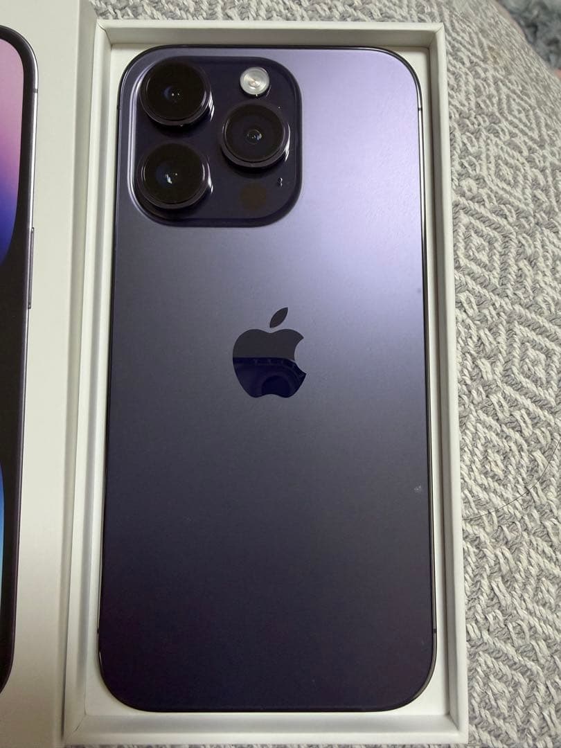 七*猫様 iPhone14 pro 256g ディープパープル