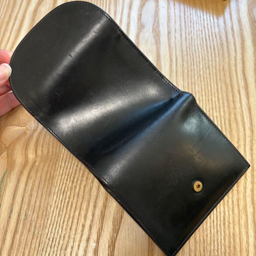 ホワイトハウスコックス 三つ折り財布 ブラック BEORMA べオーマ