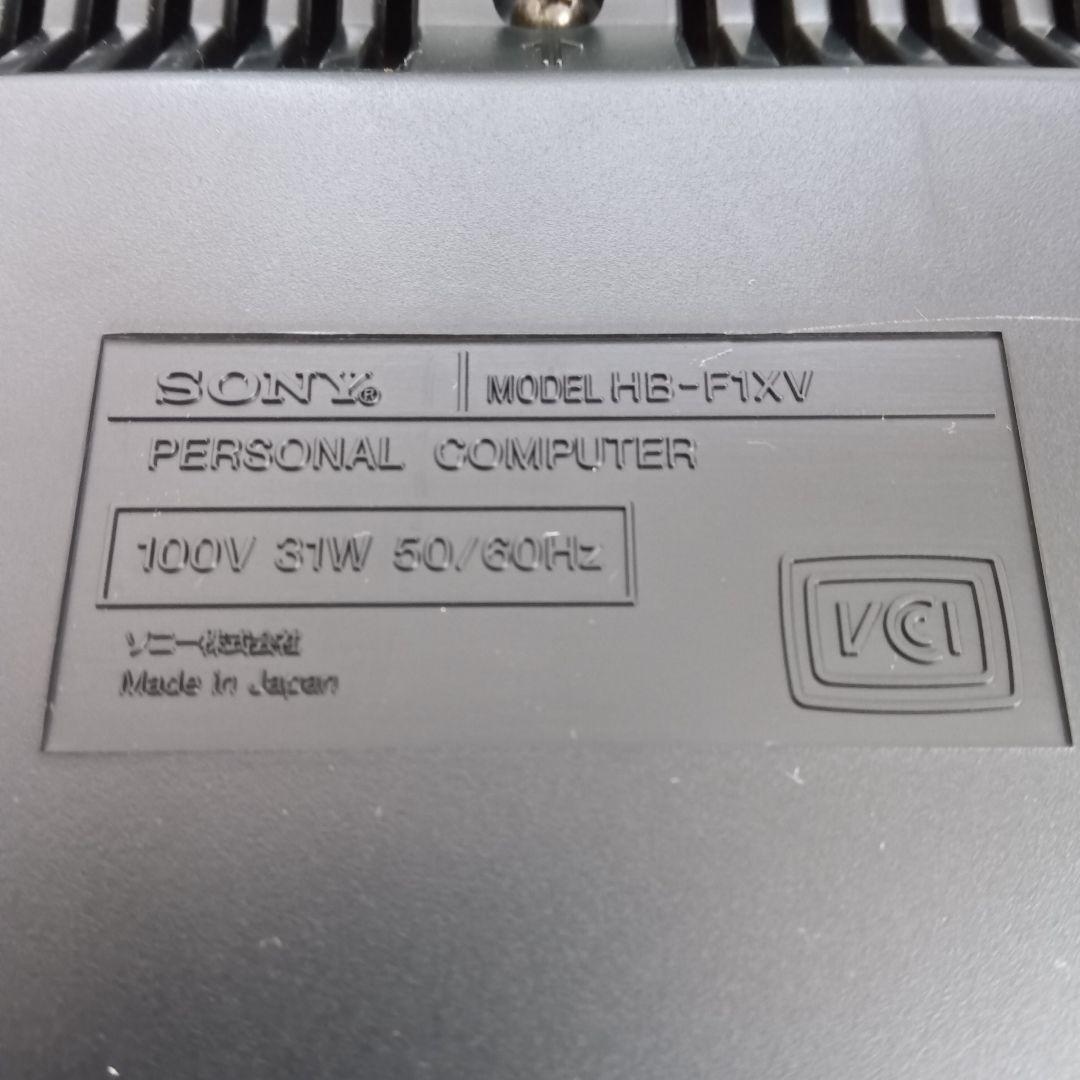 HB-F1XV HGT BIT MSX 2+◆SONY
