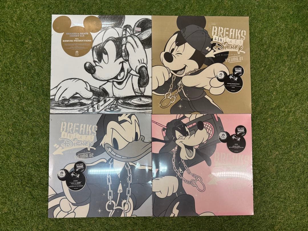 新品シールド！BREAKS & BEATS DISNEY 4種類