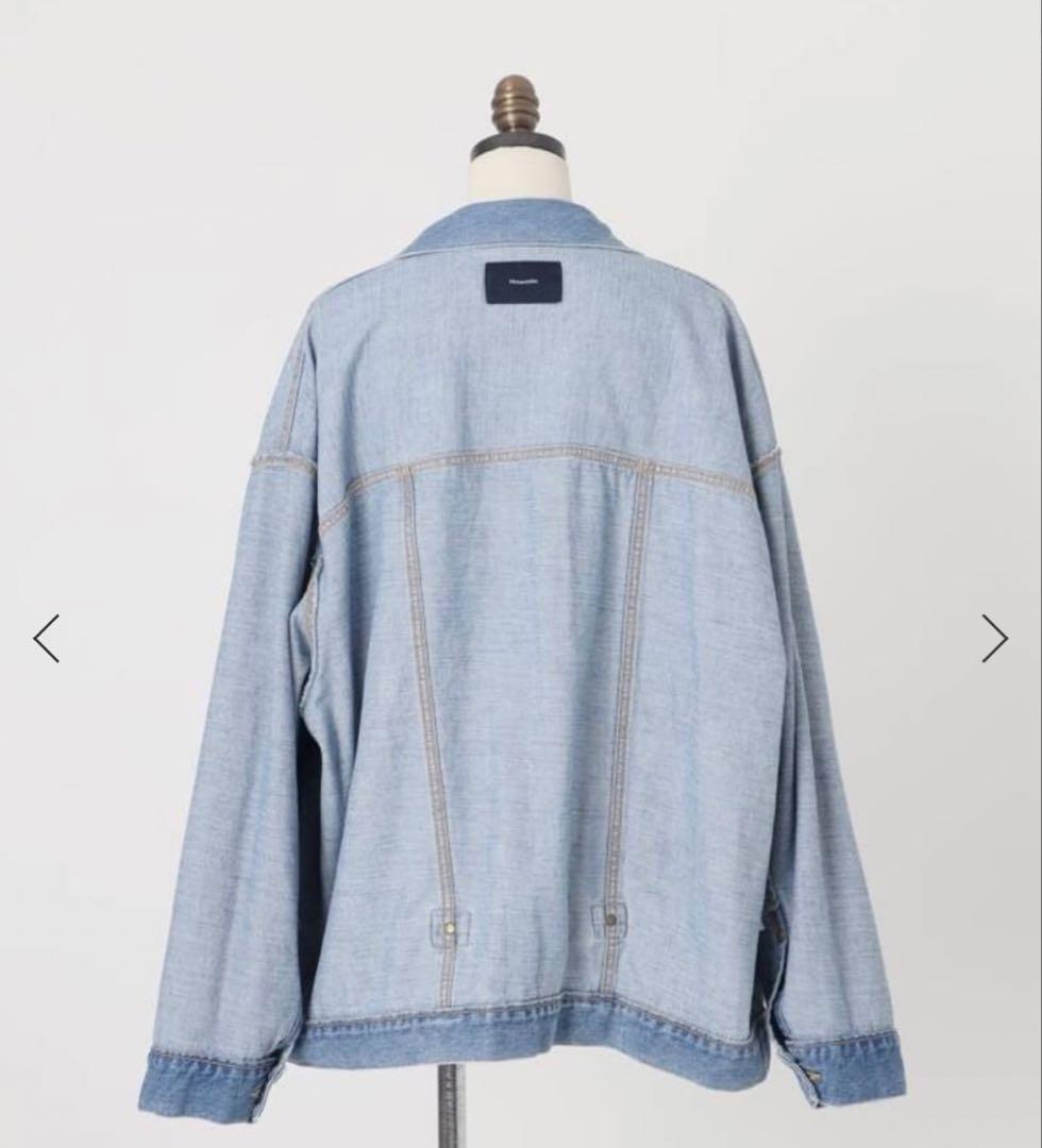 FRAMeWORK エクストララージデニムジャケット　ブルーA