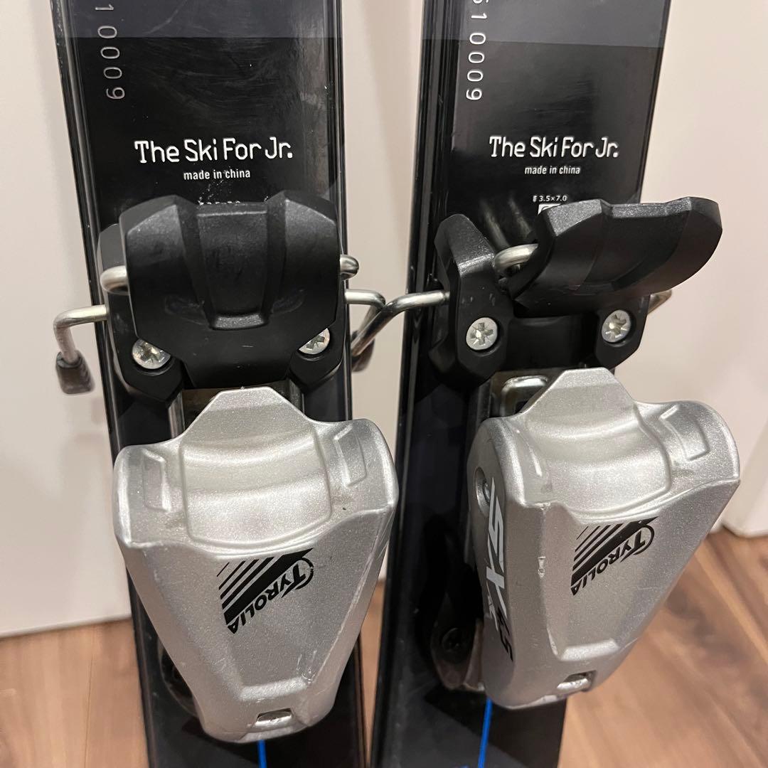 ジュニアスキーROCKER X8 板　ブーツ19㎝　ストック80スキー3点セット