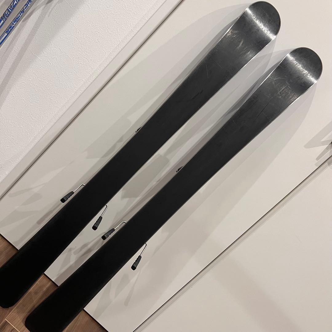 ジュニアスキーROCKER X8 板　ブーツ19㎝　ストック80スキー3点セット