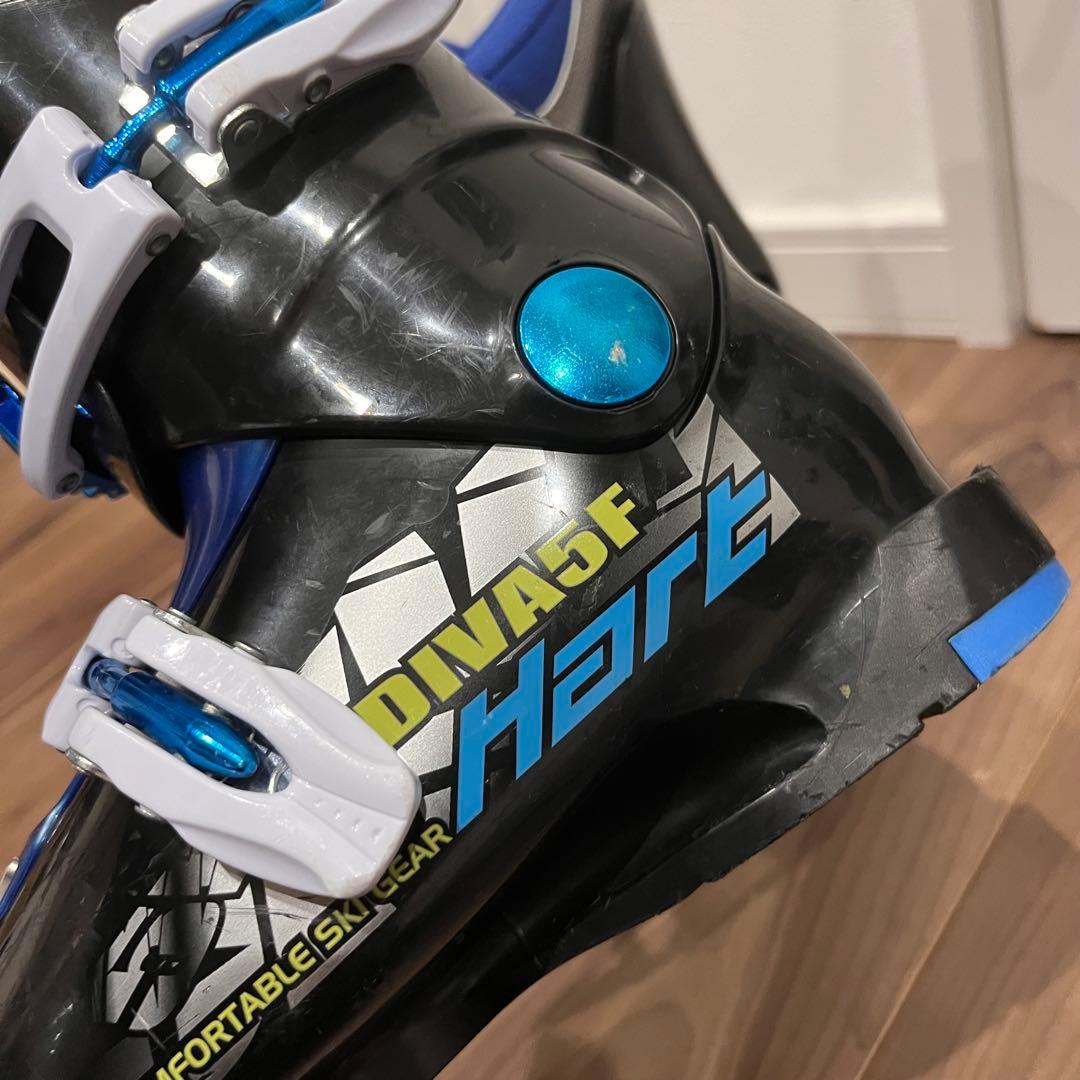 ジュニアスキーROCKER X8 板　ブーツ19㎝　ストック80スキー3点セット