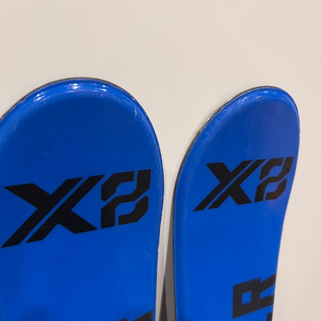 ジュニアスキーROCKER X8 板　ブーツ19㎝　ストック80スキー3点セット