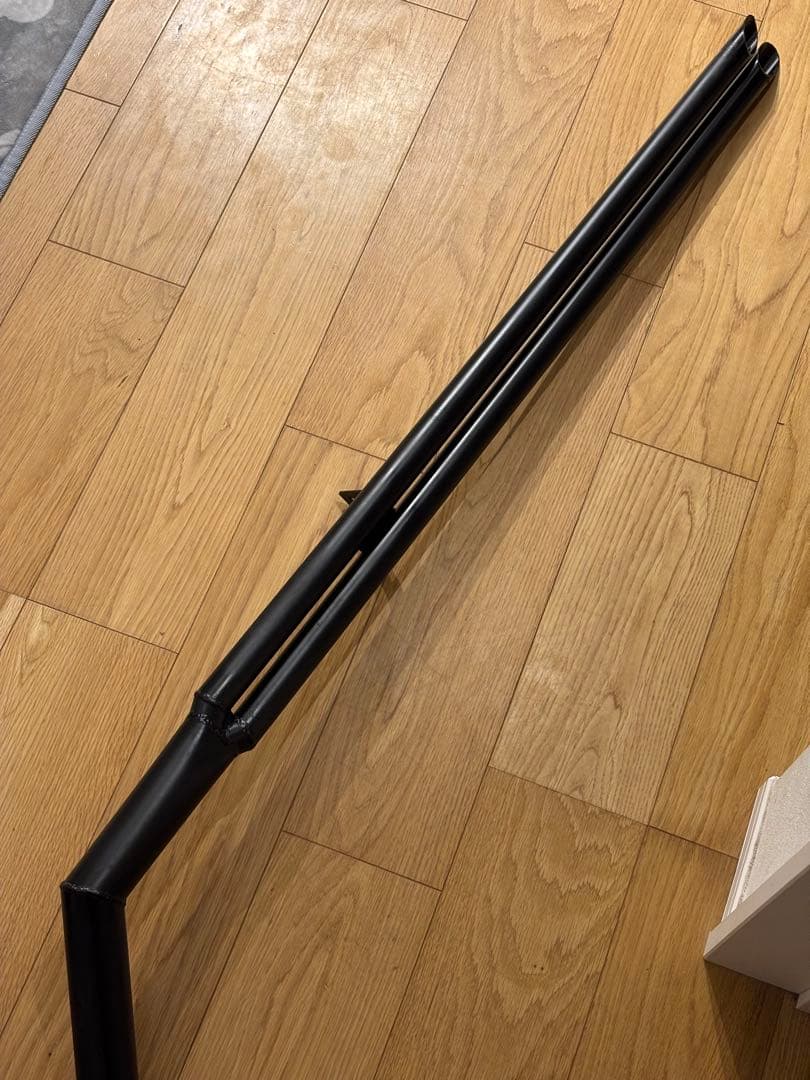 【送料込】 2本出し 竹槍マフラー　1m20cm 50.8π