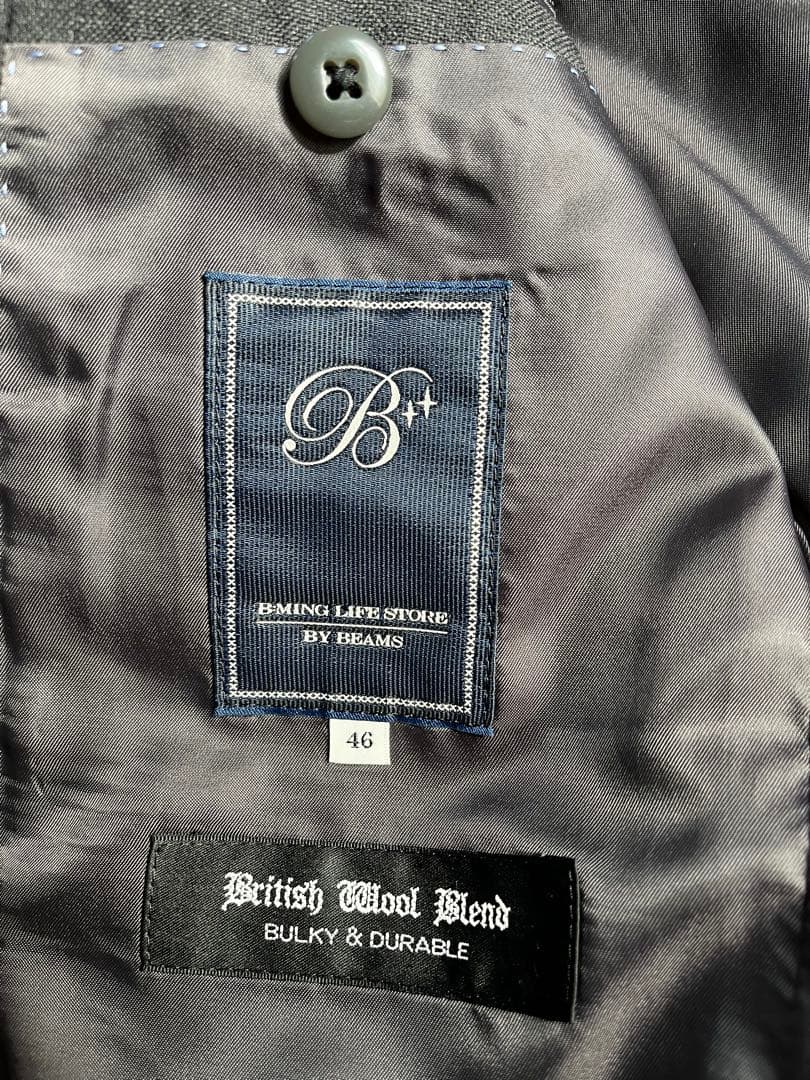 B:MING BY BEAMS スーツ セットアップ Gray 46 ビーミング