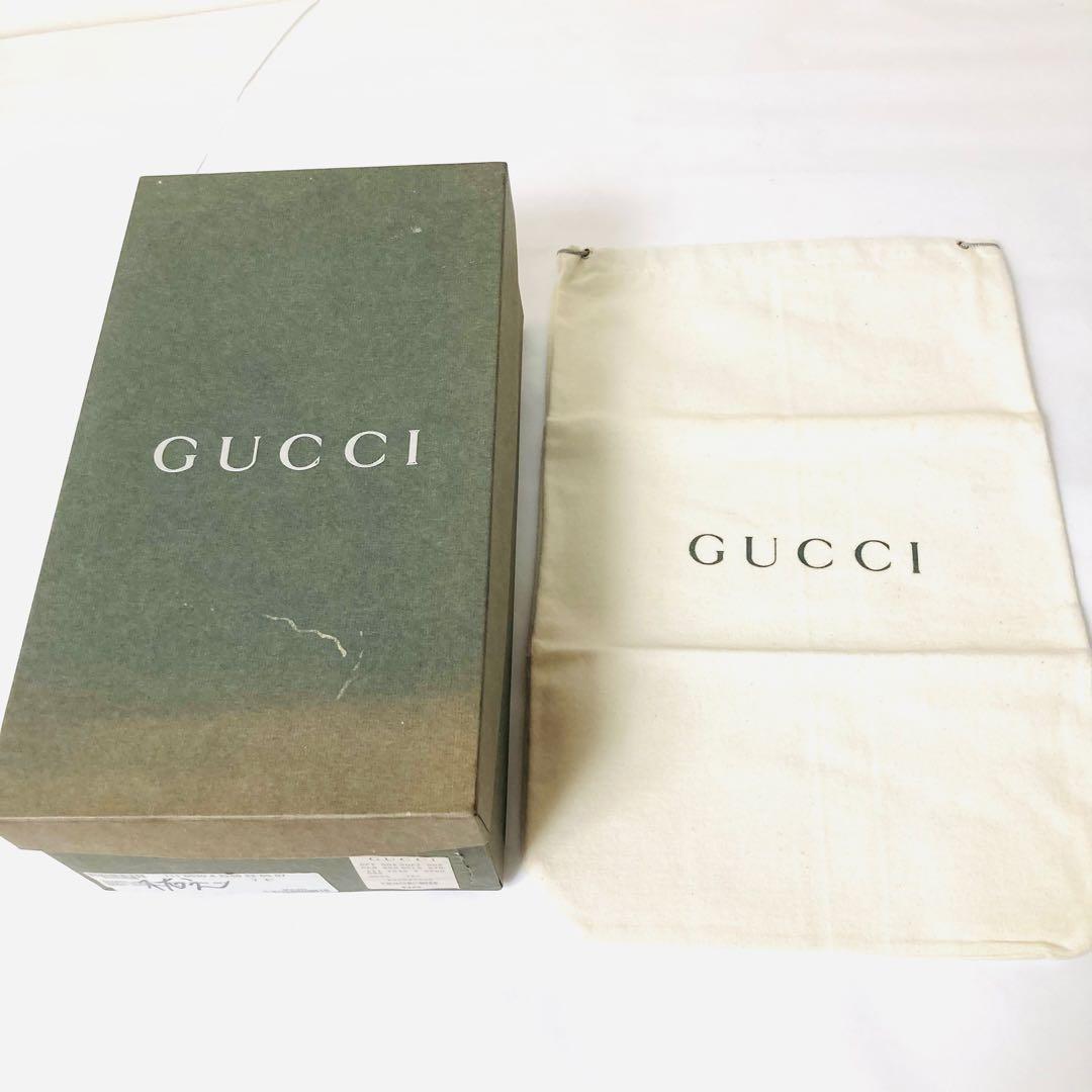 グッチ ホースビット スウェード モカシン シューズ 7E