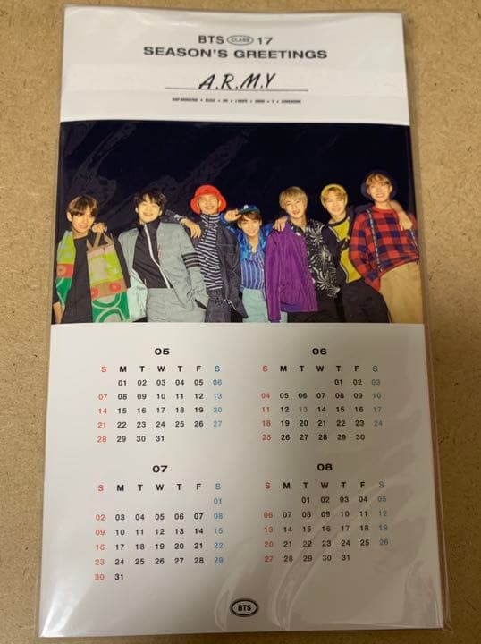 トレカ付　BTS SEASON'S GREETINGS 2017 日本語字幕あり