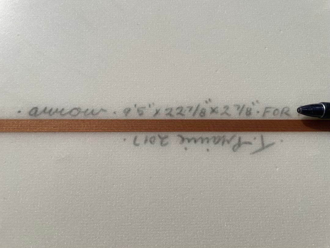 TANNER タナーサーフボード ARROW アロー 9'5\"