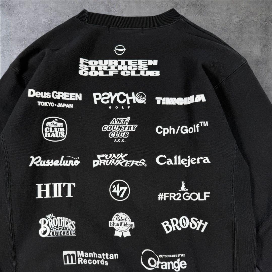 レア14SGC clubhaus TANGRAM GOLF スウェット