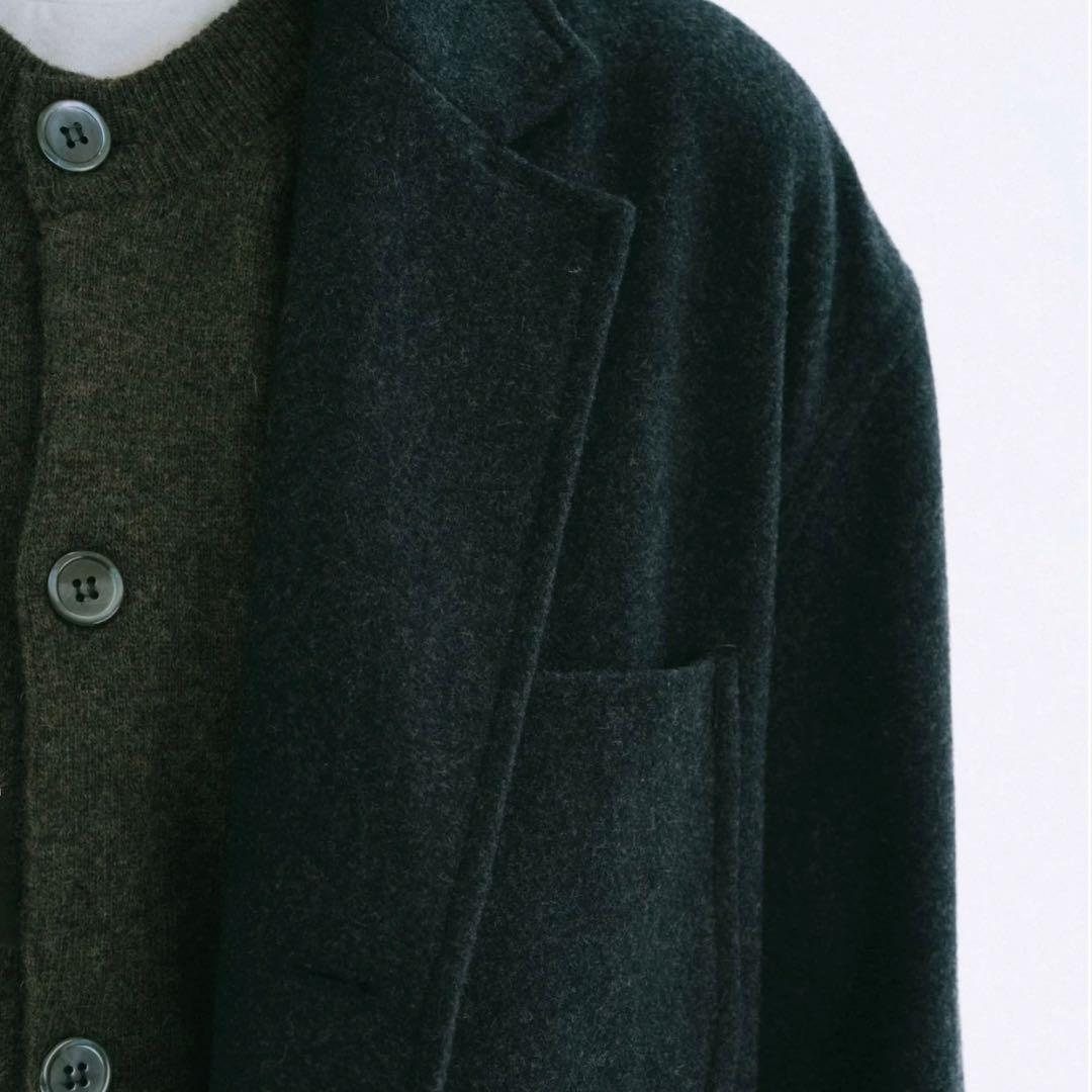 【新品】havehad / City Wool セットアップ ネイビー