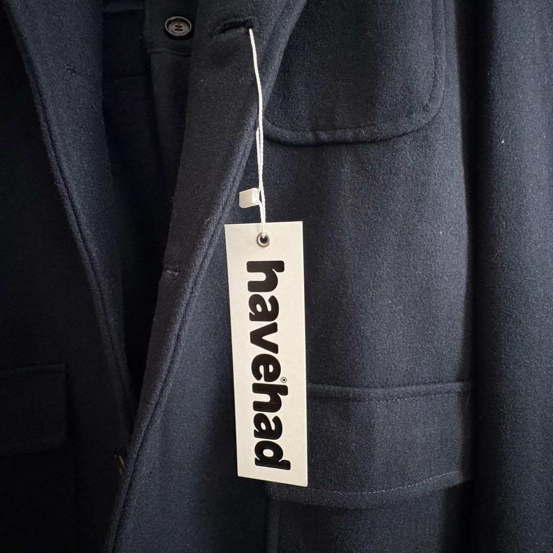 【新品】havehad / City Wool セットアップ ネイビー